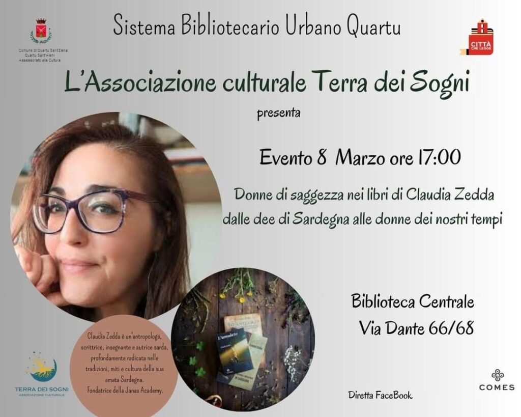 Claudia zedda in Biblioteca a Quartu